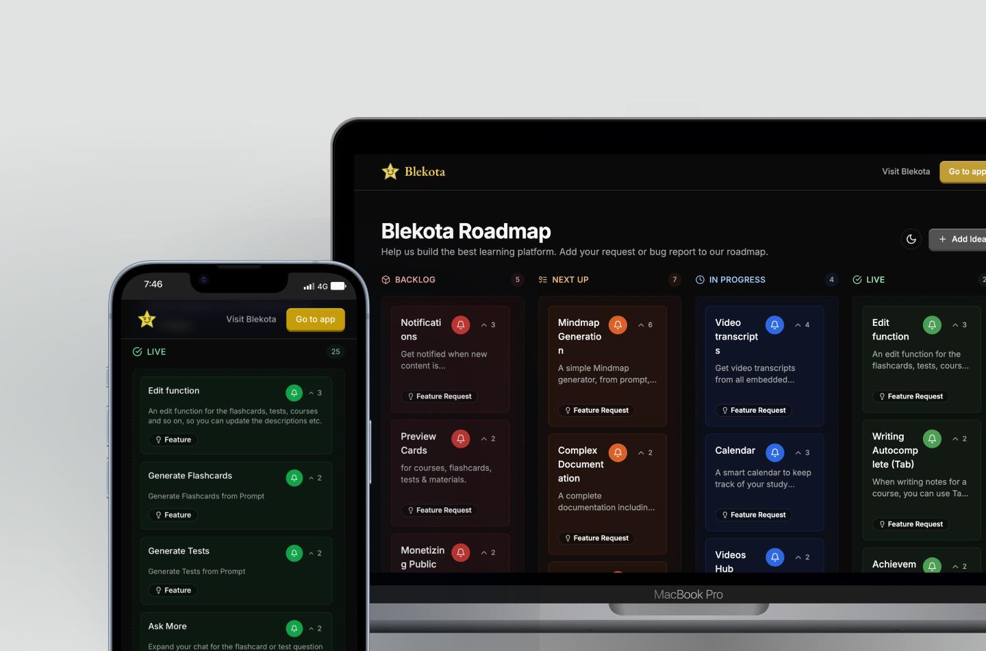 Roadmap app